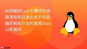 如何解析Loki引擎中的容器流指标过滤出由于代码编写缺陷引发的高频Stdout死循环
