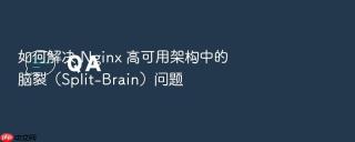 如何解决 Nginx 高可用架构中的脑裂（Split-Brain）问题