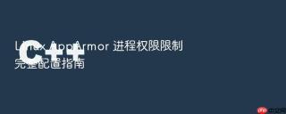 Linux AppArmor 进程权限限制完整配置指南