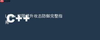 Linux 权限提升攻击防御完整指南