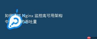 如何通过 Nginx 监控高可用架构中各节点的吞吐量