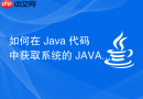 如何在 Java 代码中获取系统的 JAVA_HOME 路径
