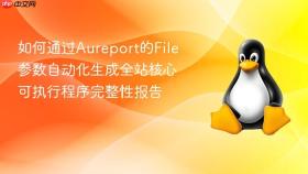 如何通过Aureport的File参数自动化生成全站核心可执行程序完整性报告