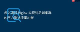 怎么通过 Nginx 实现对后端集群的压力测试流量均衡