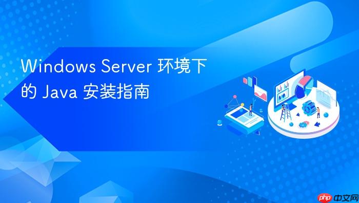 windows server 环境下的 java 安装指南