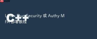 Linux Duo Security 或 Authy MFA 部署教程