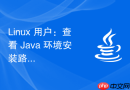 Linux 用户：查看 Java 环境安装路径的常用命令