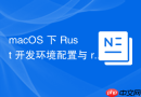 macOS 下 Rust 开发环境配置与 rustup 使用指南