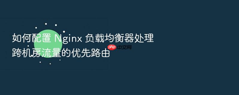如何配置 nginx 负载均衡器处理跨机房流量的优先路由
