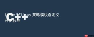 Linux SELinux 策略模块自定义开发教程