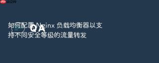 如何配置 Nginx 负载均衡器以支持不同安全等级的流量转发
