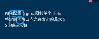 如何配置 nginx 限制单个 ip 在特定时间窗口内允许发起的最大 ssl 握手次数