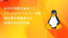 如何利用静态编译（CGO_ENABLED=0）构建超轻量化镜像最大化缩减冷启动时间窗