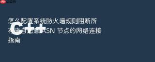 怎么配置系统防火墙规则阻断所有来自恶意 asn 节点的网络连接指南