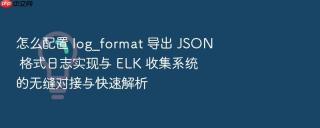 怎么配置 log_format 导出 json 格式日志实现与 elk 收集系统的无缝对接与快速解析