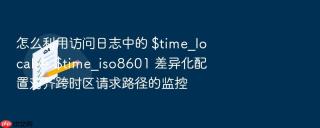 怎么利用访问日志中的 $time_local 与 $time_iso8601 差异化配置对齐跨时区请求路径的监控