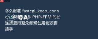 怎么配置 fastcgi_keep_conn on 强制开启与 php-fpm 的长连接复用避免频繁创建销毁套接字