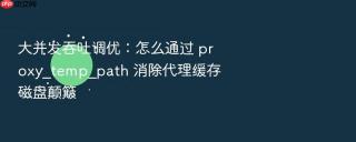大并发吞吐调优：怎么通过 proxy_temp_path 消除代理缓存磁盘颠簸
