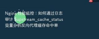 nginx 性能监控:如何通过日志审计 $upstream_cache_status 变量分析反向代理缓存命中率