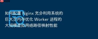 如何配置 nginx 充分利用系统的巨大页内存优化 worker 进程的大规模虚拟网络路径映射性能