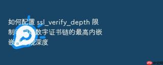 如何配置 ssl_verify_depth 限制客户端数字证书链的最高内嵌嵌套合规深度