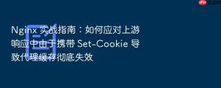 nginx 实战指南：如何应对上游响应中由于携带 set-cookie 导致代理缓存彻底失效