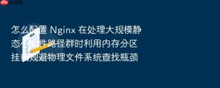 怎么配置 nginx 在处理大规模静态小文件路径群时利用内存分区挂载规避物理文件系统查找瓶颈