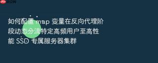 如何配置 map 变量在反向代理阶段动态分流特定高频用户至高性能 SSD 专属服务器集群