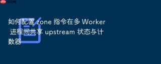如何配置 zone 指令在多 worker 进程间共享 upstream 状态与计数器