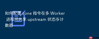 如何配置 zone 指令在多 Worker 进程间共享 upstream 状态与计数器