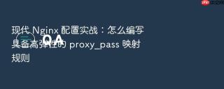 现代 nginx 配置实战：怎么编写具备高弹性的 proxy_pass 映射规则