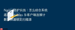 nginx 防护实战:怎么结合系统底层 iptables 与客户端连接计数器快速锁定扫描源