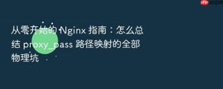 从零开始的 Nginx 指南：怎么总结 proxy_pass 路径映射的全部物理坑