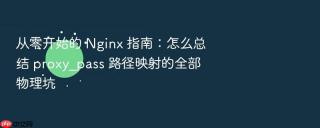 从零开始的 nginx 指南：怎么总结 proxy_pass 路径映射的全部物理坑