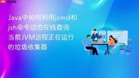 java中如何利用jcmd和jsh命令动态在线查询当前jvm进程正在运行的垃圾收集器