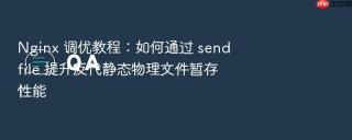 Nginx 调优教程：如何通过 sendfile 提升反代静态物理文件暂存性能