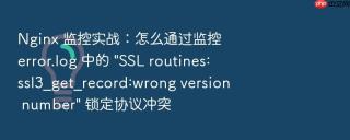 nginx 监控实战：怎么通过监控 error.log 中的 \