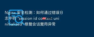 nginx 安全检测:如何通过错误日志中的 \