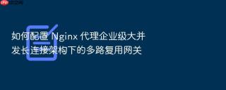 如何配置 nginx 代理企业级大并发长连接架构下的多路复用网关
