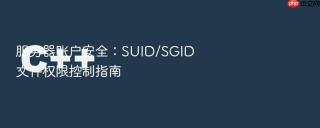 服务器账户安全：SUID/SGID 文件权限控制指南