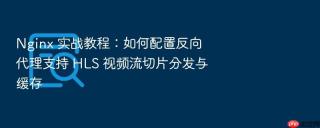 nginx 实战教程:如何配置反向代理支持 hls 视频流切片分发与缓存