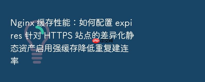 nginx 缓存性能:如何配置 expires 针对 https 站点的差异化静态资产启用强缓存降低重复建连率