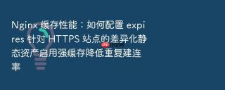 nginx 缓存性能：如何配置 expires 针对 https 站点的差异化静态资产启用强缓存降低重复建连率