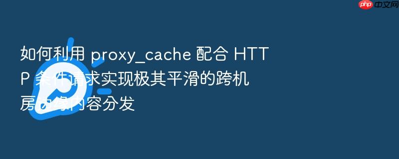 如何利用 proxy_cache 配合 http 条件请求实现极其平滑的跨机房边缘内容分发