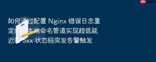 如何通过配置 Nginx 错误日志重定向至本地命名管道实现超低延迟的 5xx 状态码突发告警触发