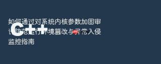 如何通过对系统内核参数加固审计防范运行环境篡改与异常入侵监控指南