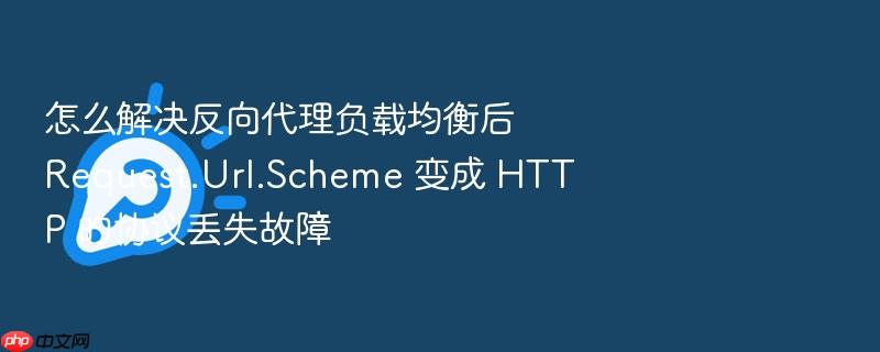 怎么解决反向代理负载均衡后 request.url.scheme 变成 http 的协议丢失故障