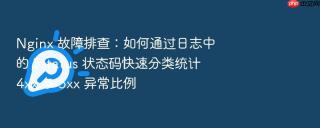 Nginx 故障排查：如何通过日志中的 $status 状态码快速分类统计 4xx 与 5xx 异常比例