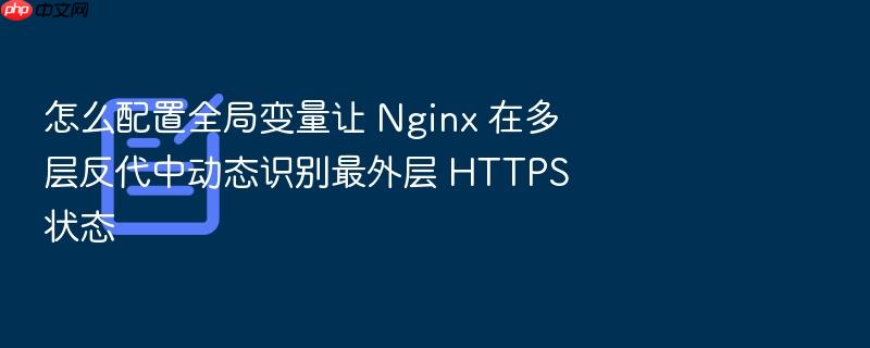 怎么配置全局变量让 nginx 在多层反代中动态识别最外层 https 状态