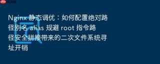 nginx 静态调优:如何配置绝对路径别名 alias 规避 root 指令路径安全拼接带来的二次文件系统寻址开销